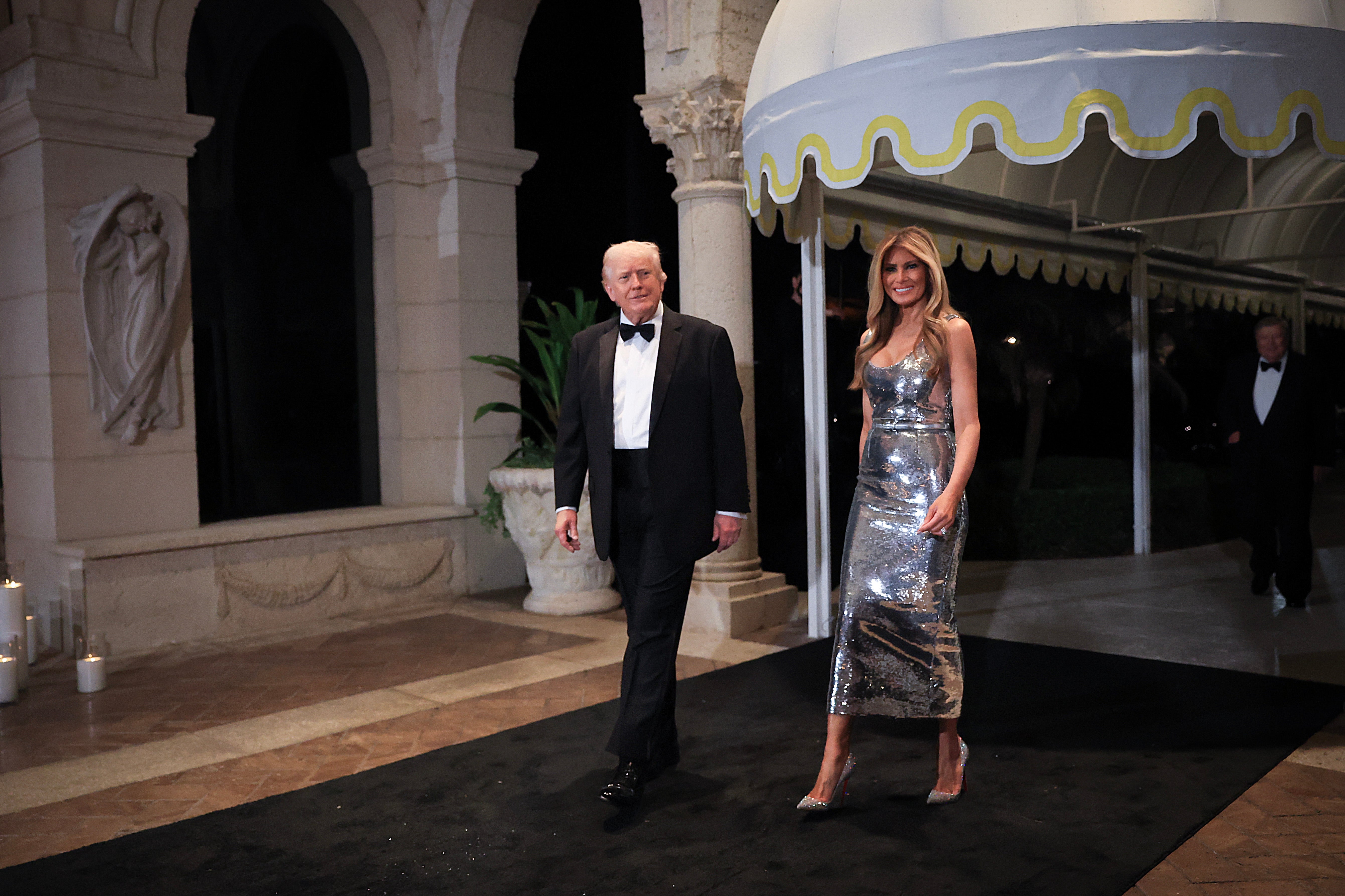 President Donald Trump and First Lady Melania Trump