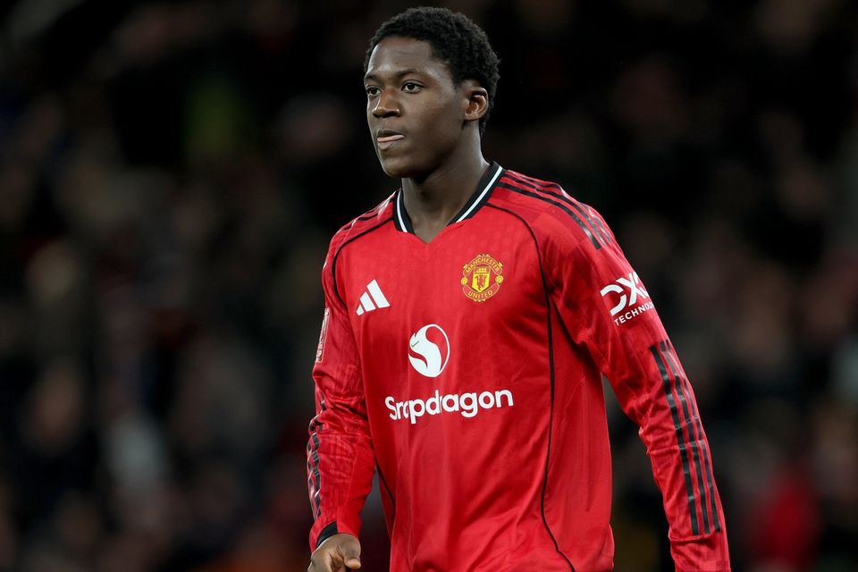 Kobbie Mainoo of Manchester United