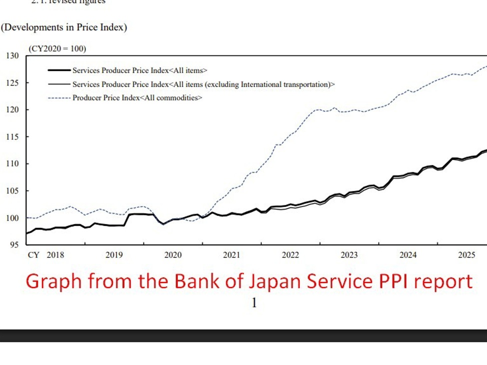 Japan service inflation holds near highs as wage pressures persist