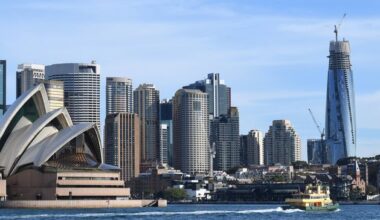 House prices drop slightly in Sydney and Melbourne