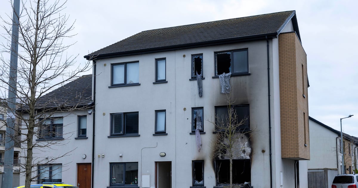 Gardaí believe wrong house attacked in Finglas petrol bombing that injured five – The Irish Times