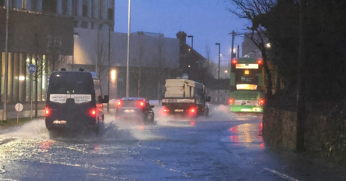 Major flooding in parts of Ireland; traffic disruption nationwide – The Irish Times