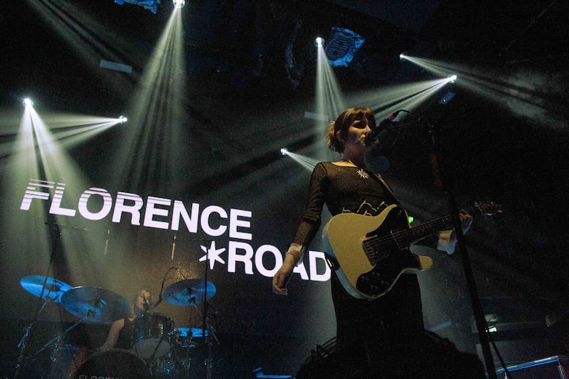 Florence Road performing at the Academy in Dublin in November