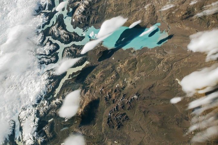 Clouds Swimming over Lago Argentino