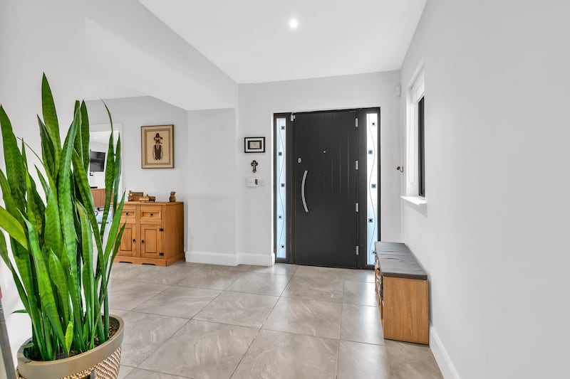 Main entrance and spacious hall