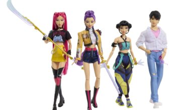 KPop Demon Hunters HUNTR/X Comes to Life with Dolls from Mattel 
