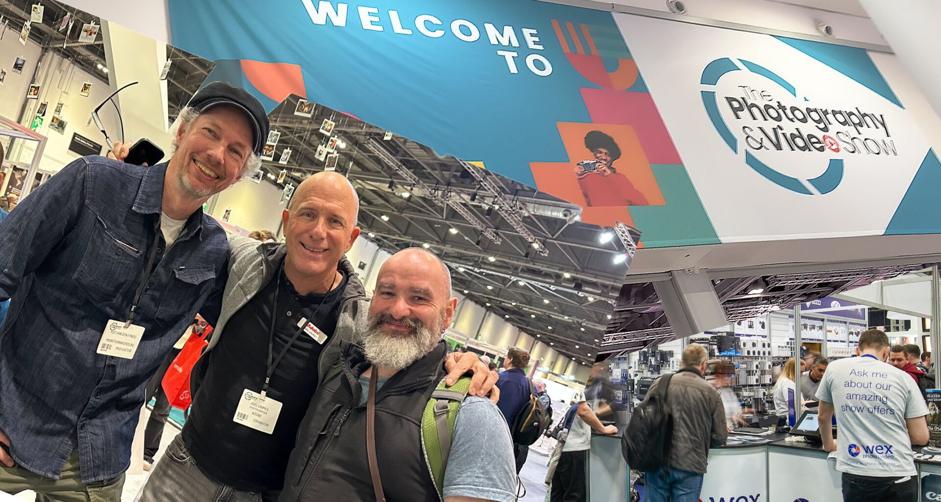 I'm a professional photographer, and I go to a camera trade show every year – they are a goldmine for my business