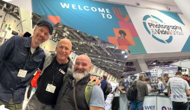 I'm a professional photographer, and I go to a camera trade show every year – they are a goldmine for my business