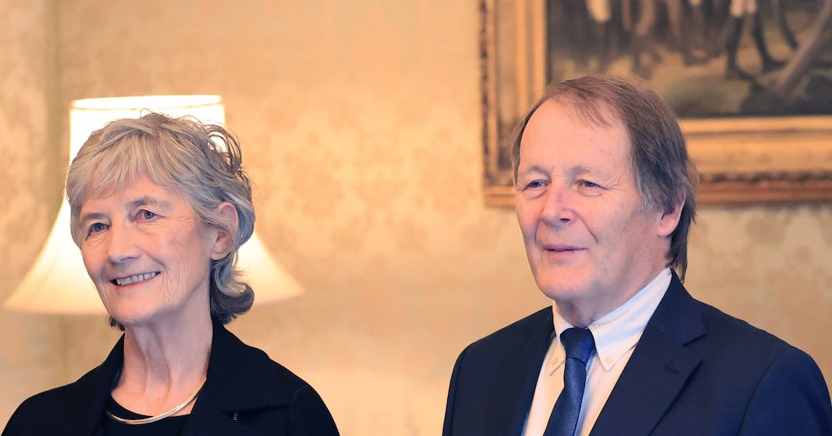 Catherine Connolly resumes engagements after pause due to husband falling ill – The Irish Times