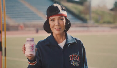 Kris Jenner in Lemme Creatine campaign video.