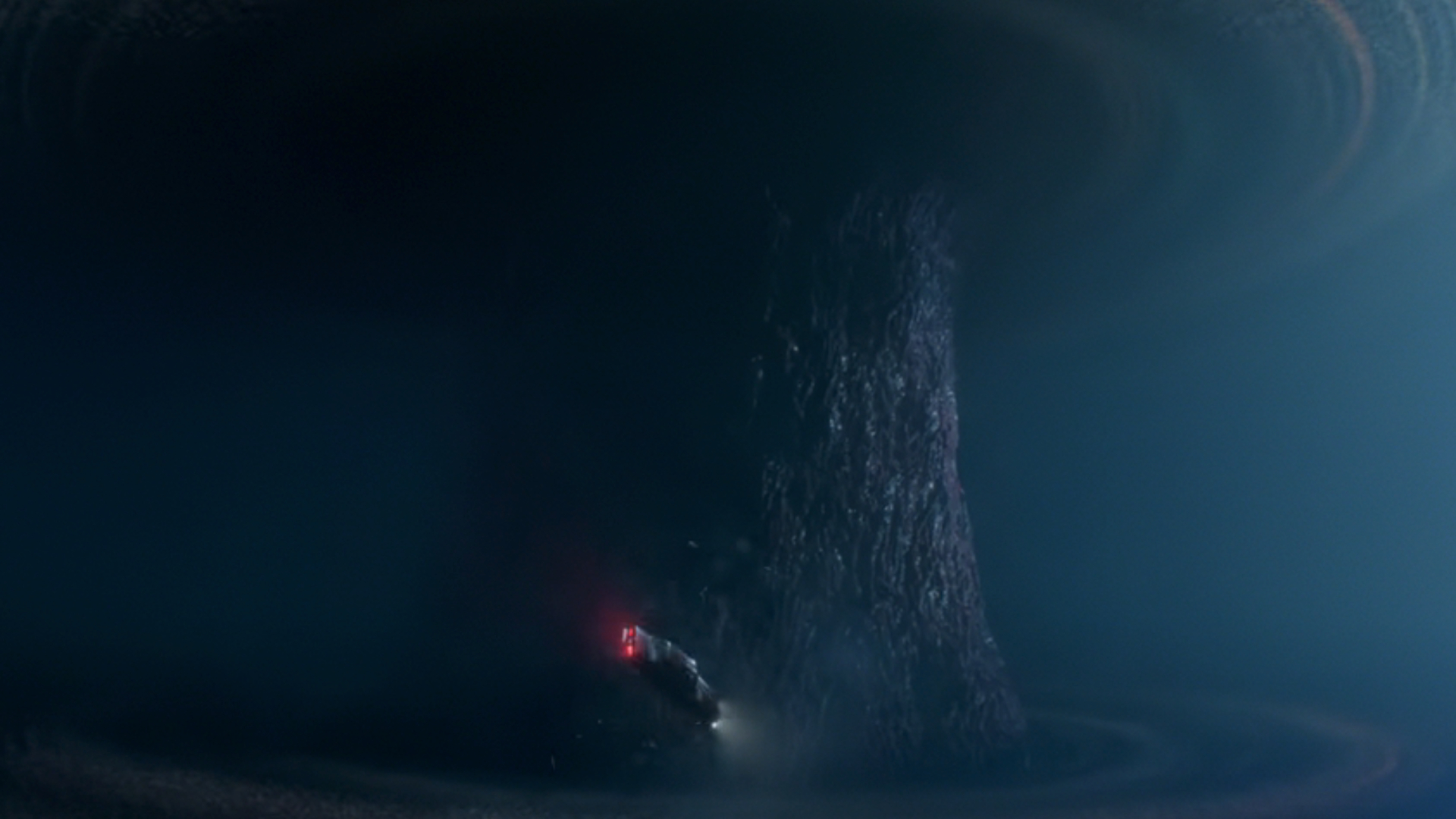 Screenshot showing the Einstein-Rosen Bridge in "Stranger Things"