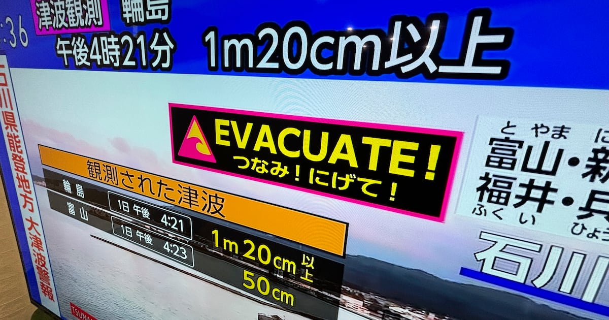 Tsunami can travel vast distances before striking, Japan’s researchers warn – The Irish News