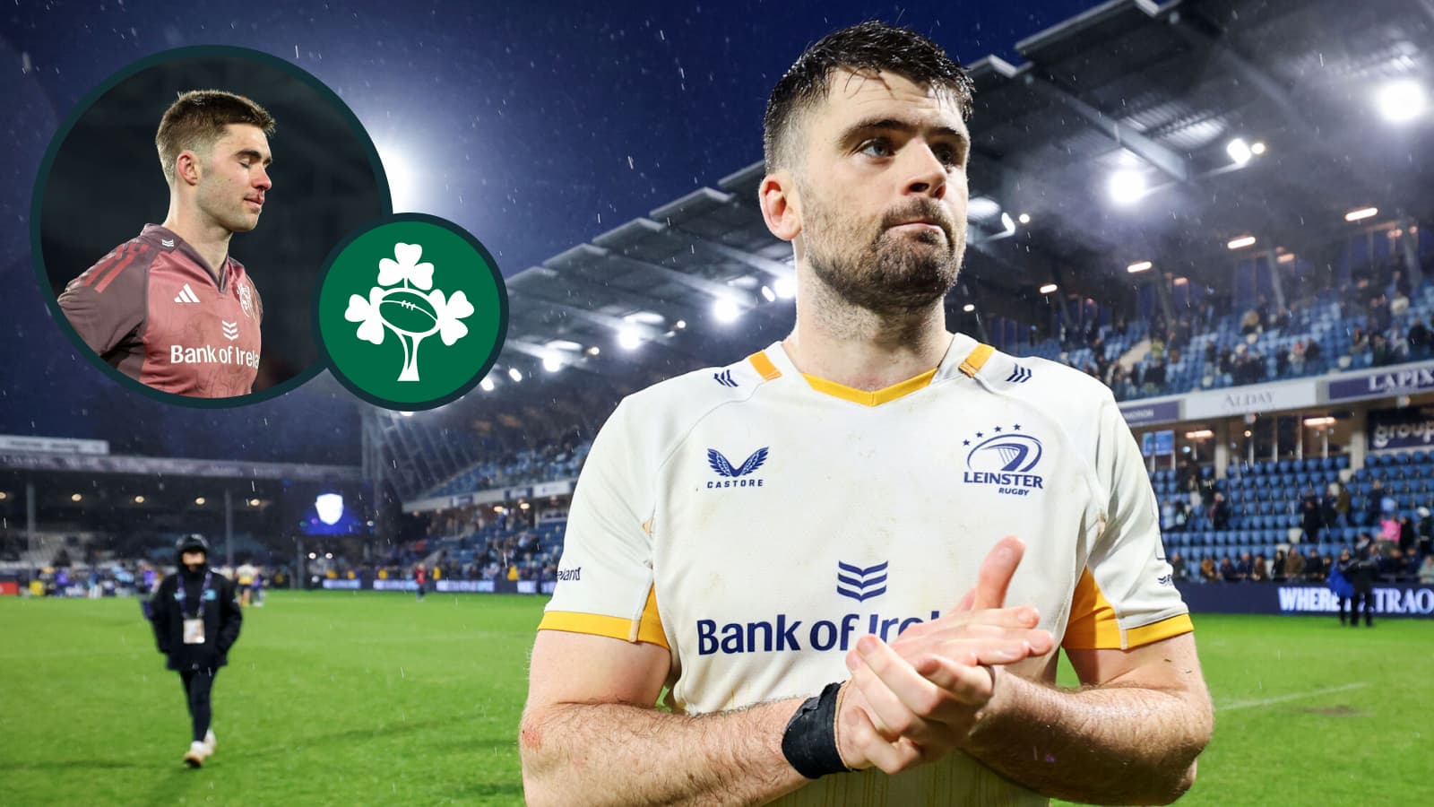 Ex-Ireland players at odds as ‘glaring holes’ reason why one wants Harry Byrne to start versus France is described as ‘slightly depressing’ by the other