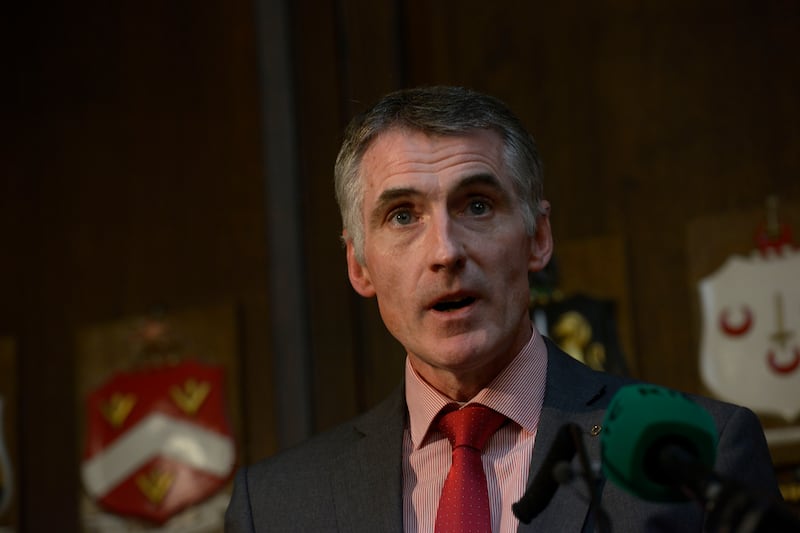 Sinn Féin national chairperson Declan Kearney says Irish Government must condemn US actions. Photograph: Brenda Fitzsimons / The Irish Times