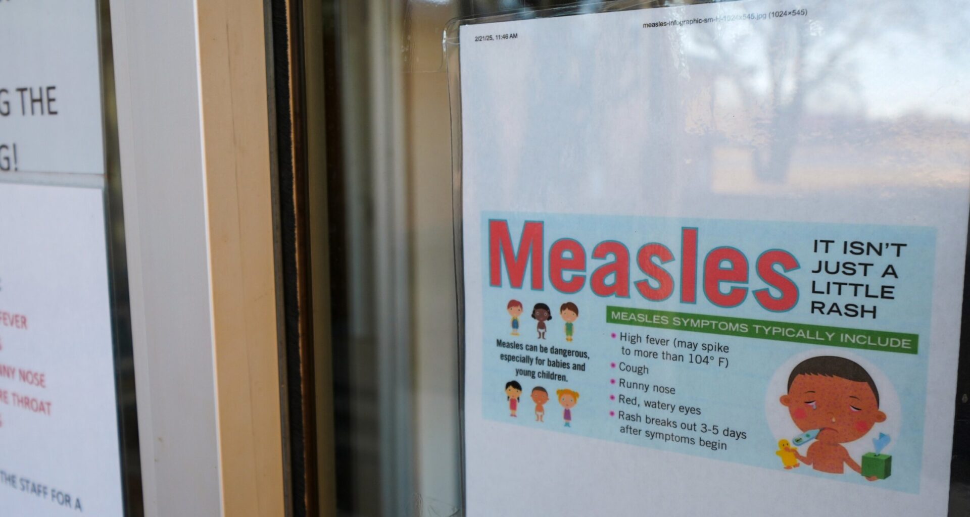 Person with measles traveled through Maryland, Virginia last week, health officials say