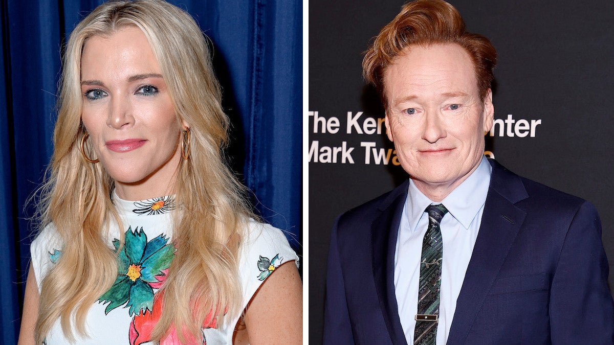 Megyn Kelly Praises Conan O'Brien for Taking Aim at Kimmel, Colbert
