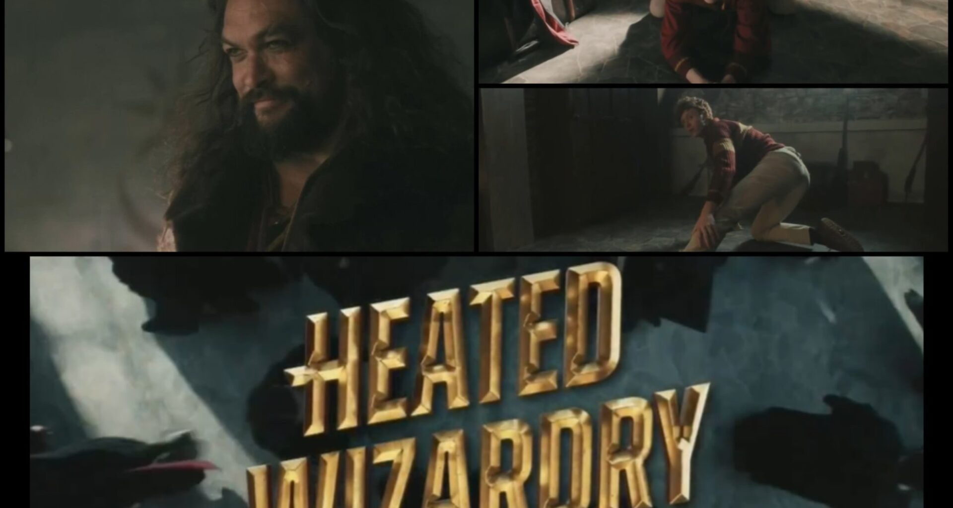 Harry Potter & Ron Weasley's "Heated Rivalry"; Jason Momoa/Hagrid