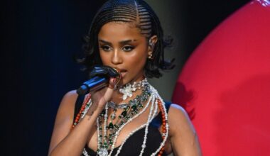 Tyla's See-Through Chanel Skirt Set Comes With Cheeky Bra & Micro Shorts