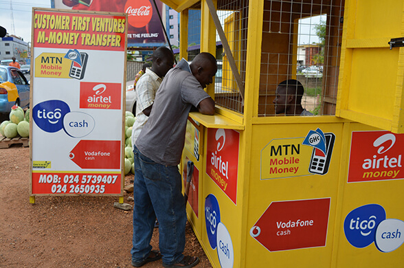 Mobile money transactions hit GH¢518bn in December 2025