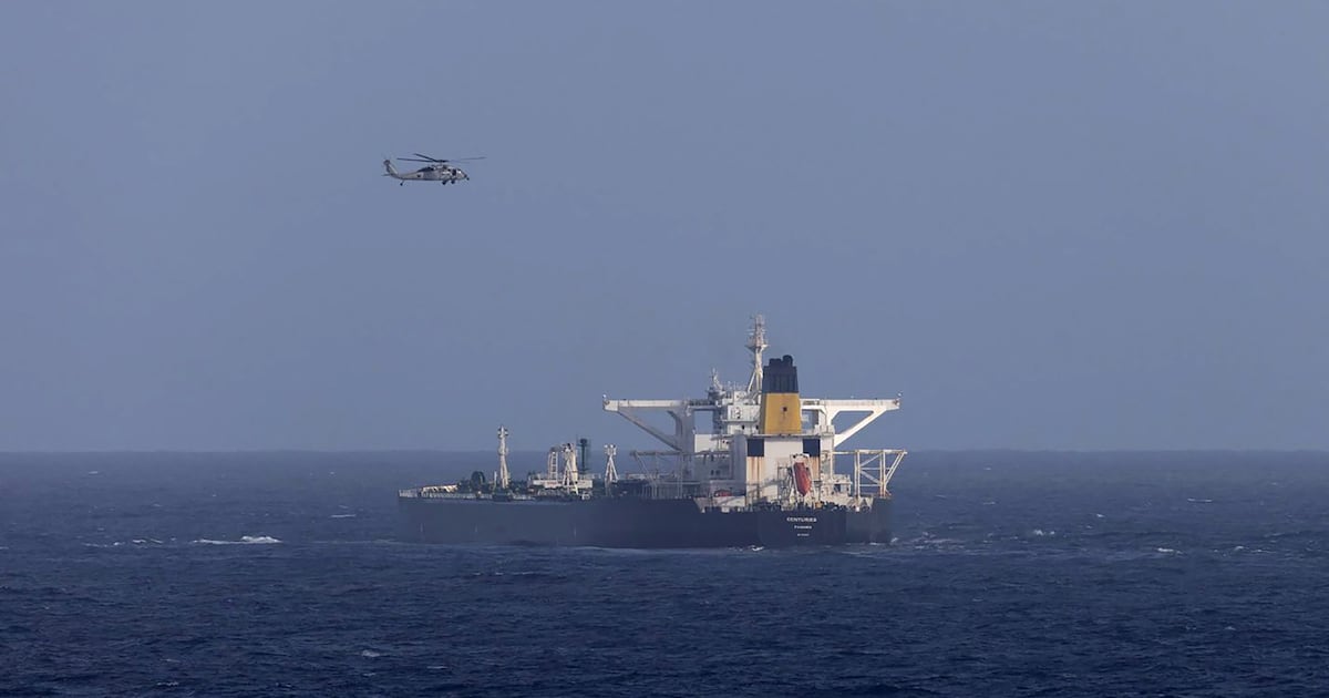 Oil tanker pursued by American authorities on course for Irish waters – The Irish Times