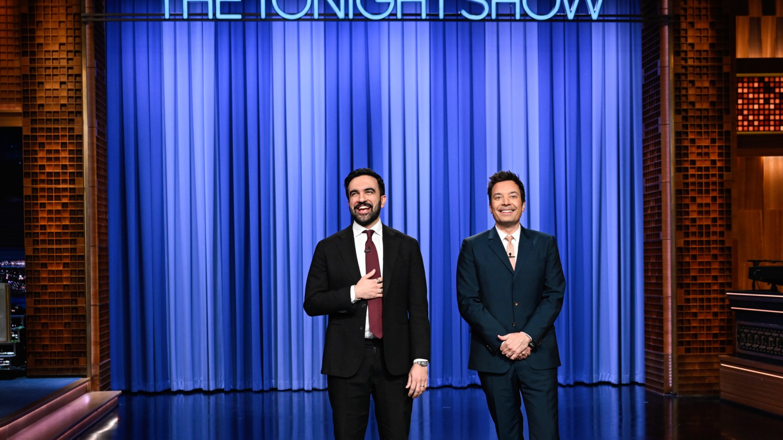 Watch Zohran Mamdani Make a Surprise Appearance on 'Fallon'