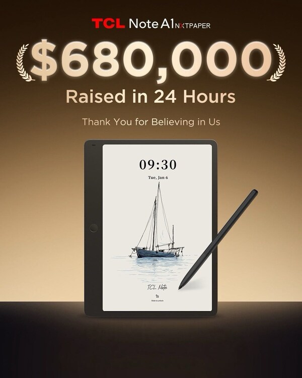 Note A1 crowdfunding on Kickstarter Note A1 crowdfunding on Kickstarter