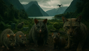 New Zealand aims to eliminate more than 30 million invasive animals by 2050: national plan declares war on rats, possums, mustelids and feral cats to prevent the collapse of native wildlife.