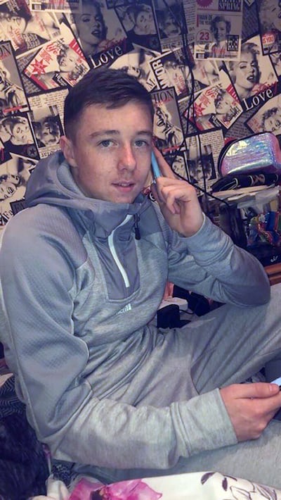 Keane Mulready-Woods, from Drogheda. Photograph: Garda/PA Wire
