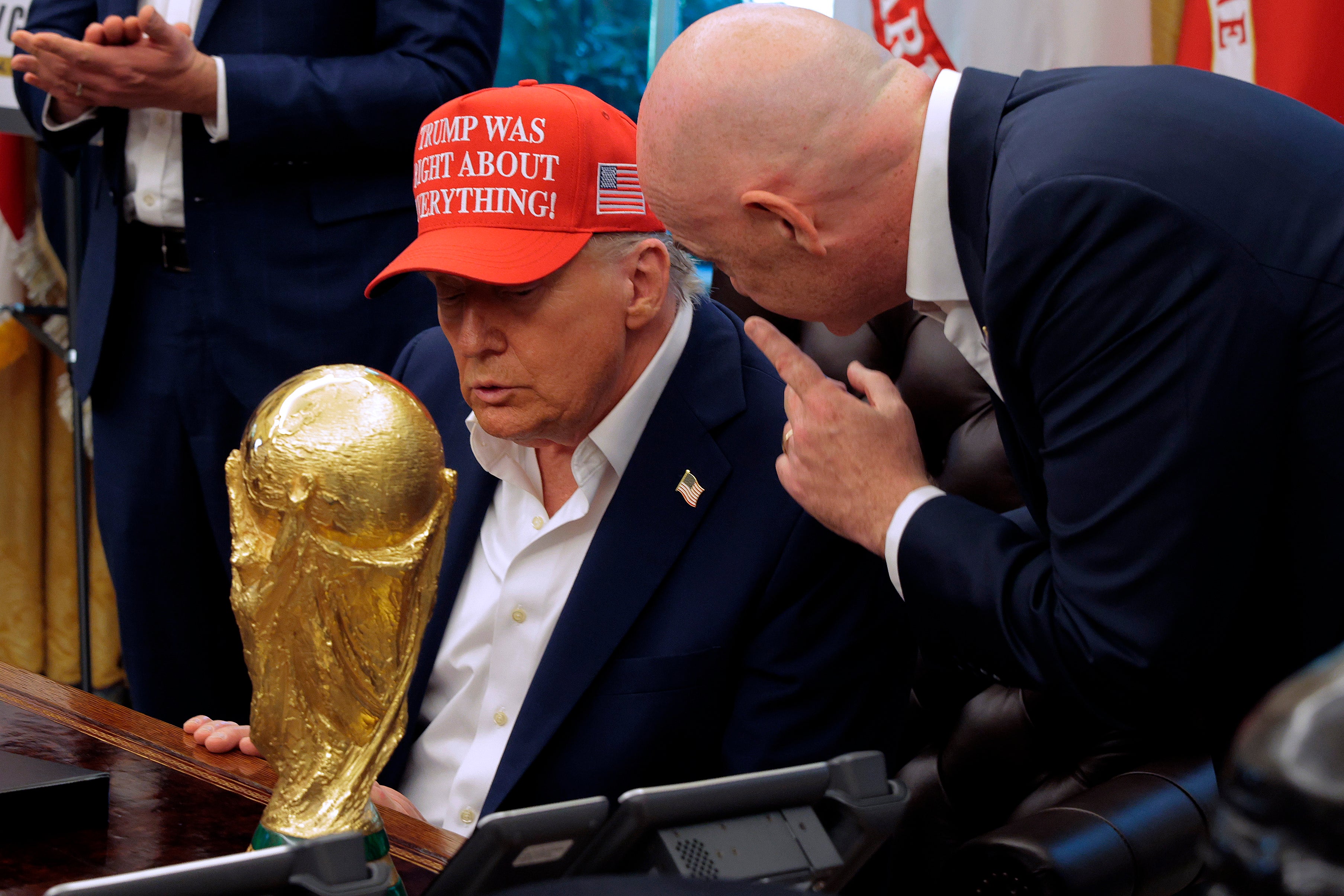 Infantino's influence on Trump could yet help or harm Fifa's non-political stance