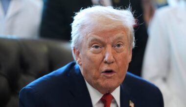 Trump defends heavy aspirin use amid health questions – The Irish Times