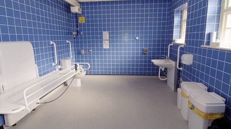 Disabled toilets with a changing bench, hoist, privacy screen and space for two carers are the only facilities that qualify as fully-accessible `changing places', according to government policy 