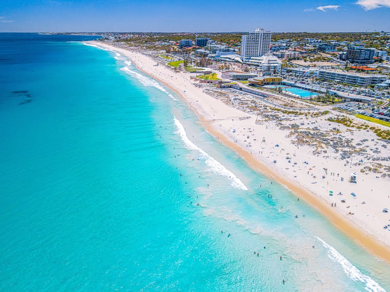 Scarborough Beach, Perth, Western Australia. Photograph: iStock