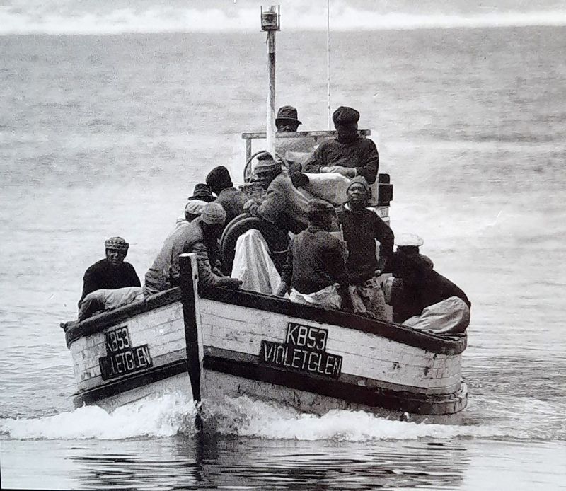 Returning with the day’s catch. (Photo: Tony Trimmel)