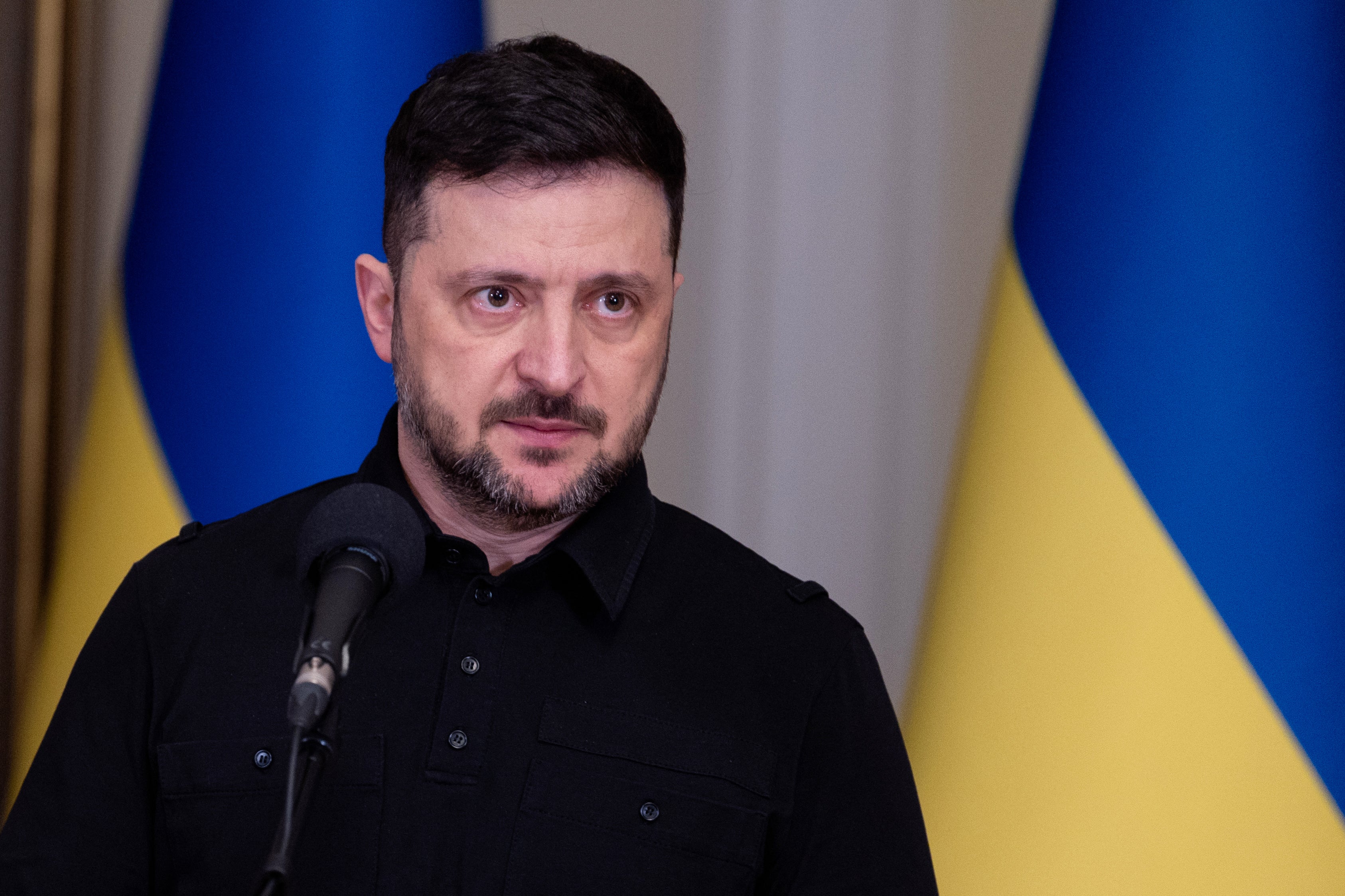 President Volodymyr Zelensky has accused Russia of deliberately waiting for freezing weather to make things worse for the Ukrainian people