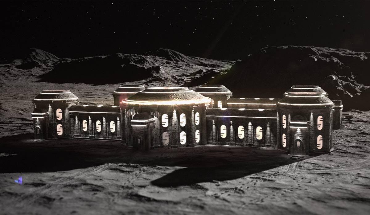 Inside the plans for the very first hotel on the Moon by 2032 - GRU Space's lunar hotel would be the first ever permanent off-Earth structure built in history. Pic: GRU Space