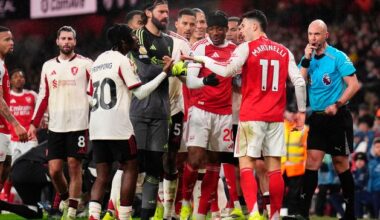 ‘I don’t know how the Liverpool players didn’t go and whack him’ – Gary Neville and Roy Keane hit out at Gabriel Martinelli