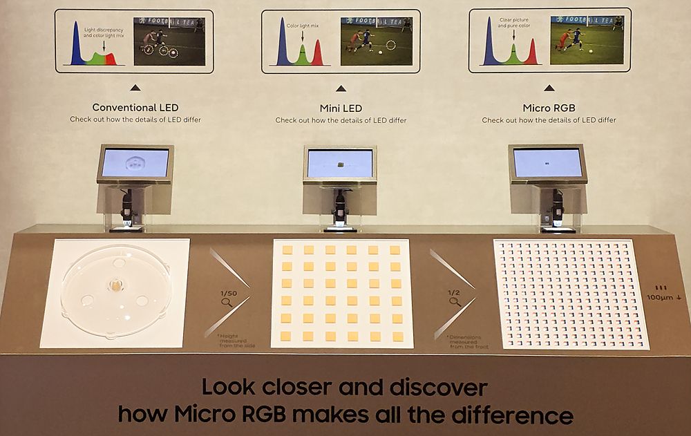 Image may contain Electronics Screen Computer Hardware Hardware Monitor Person and Advertisement