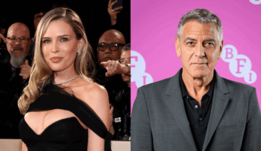 Sara Foster and George Clooney
