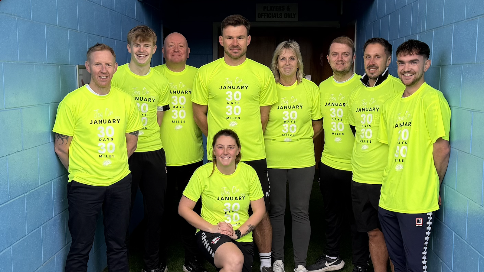 Jog on January begins for 11 Iron representatives - get behind their fitness challenge!