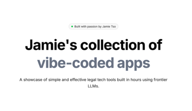 Vibe-Coding Your Own Legal AI Tools – Artificial Lawyer