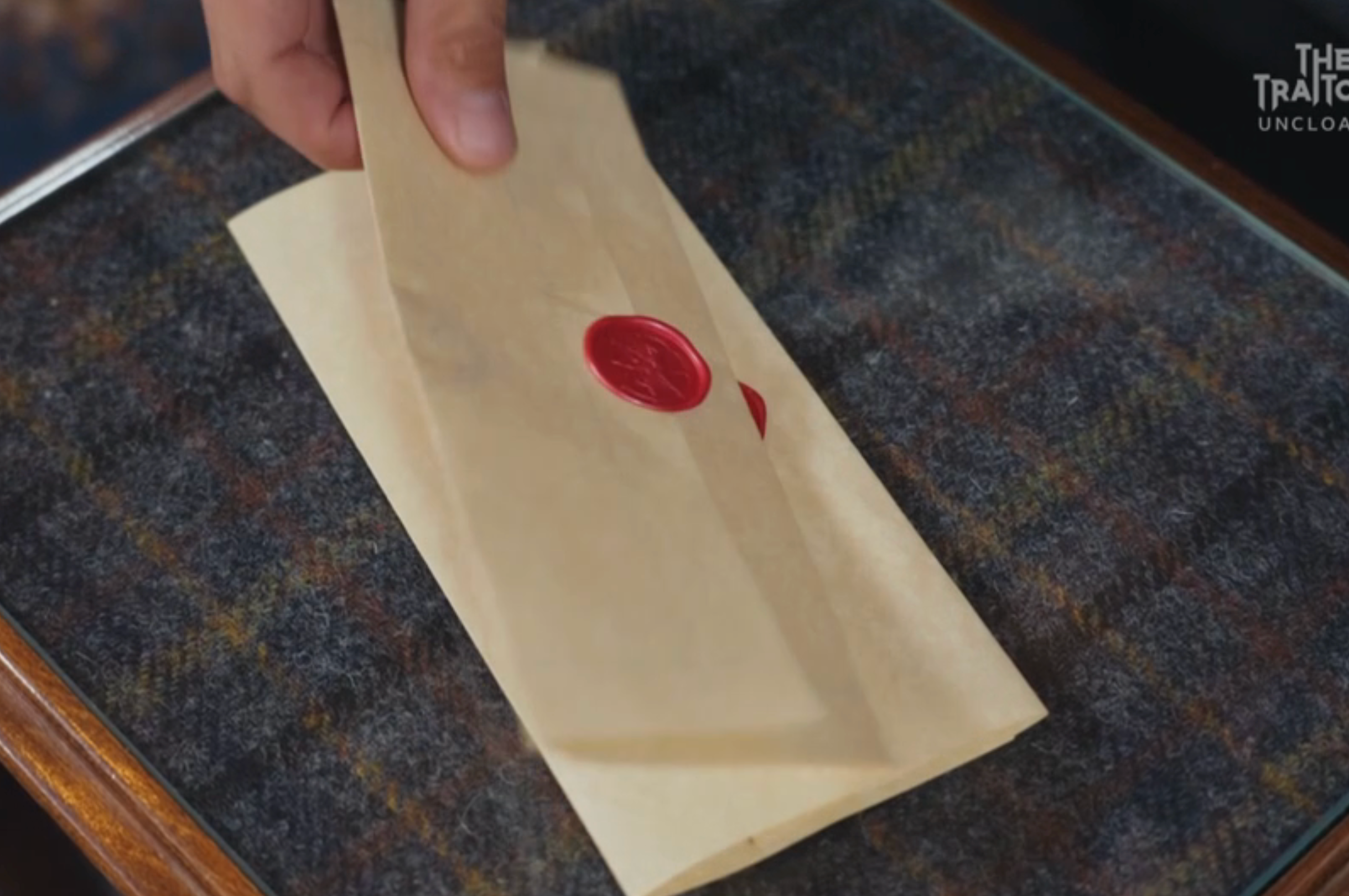 There's a second envelope that remains unopened