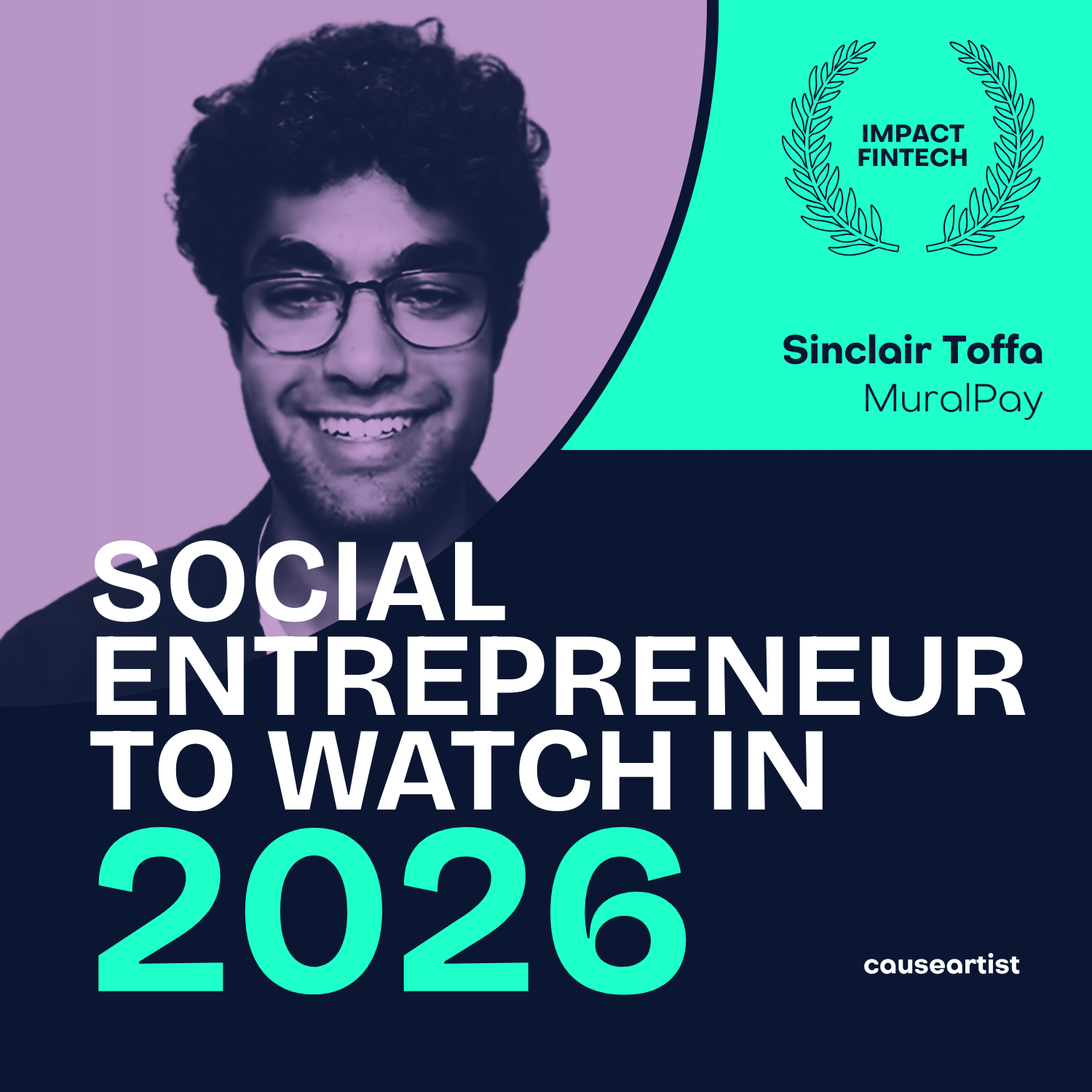 Sinclair Toffa founder of MuralPay