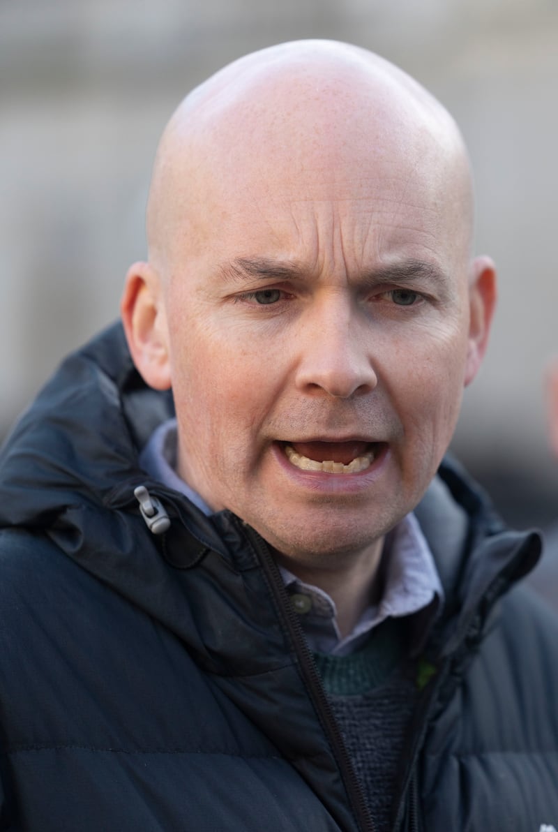 People Before Profit TD Paul Murphy has condemned the attack. Photograph: Sam Boal/Collins Photos 