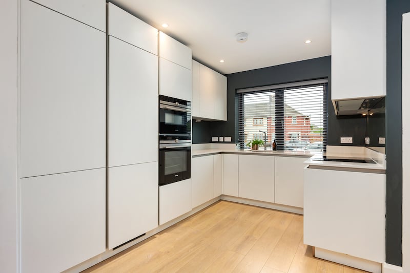 The house has a Kube kitchen