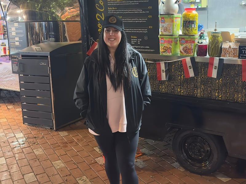 Nivene Sadick describes her approach as Egyptian-Irish fusion