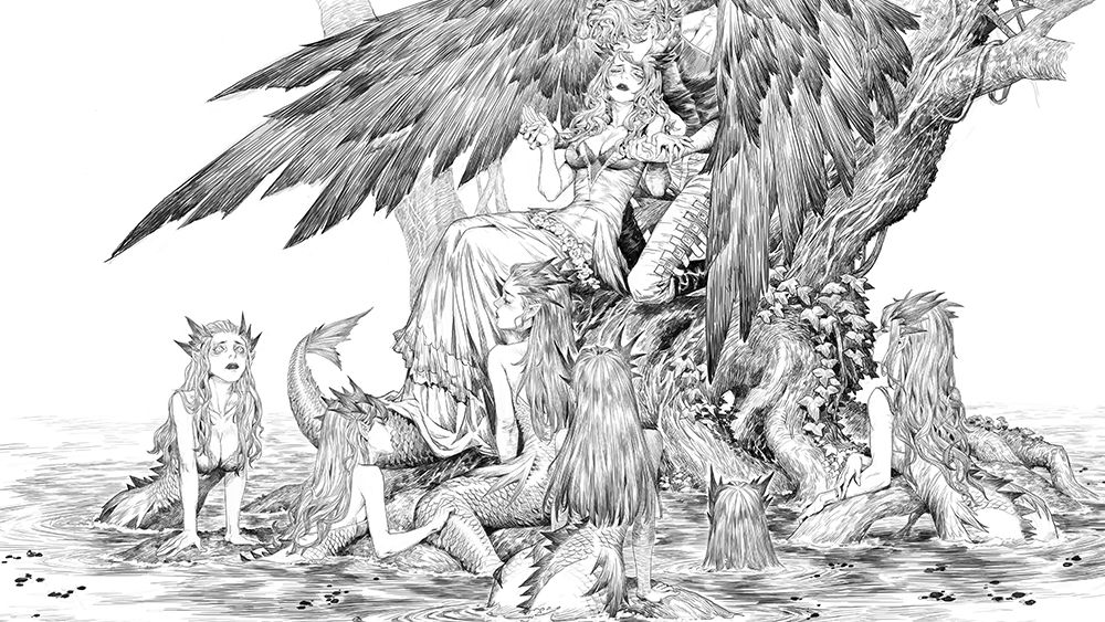 This artist surprises with a modern twist on classic fairy tales