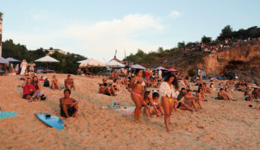 Tourists on Bali Dreamland Beach.jpg