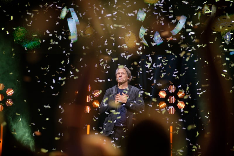 John Bishop 25 Tour: Live from Dublin. Photograph: Deirdre Brennan/Sky UK