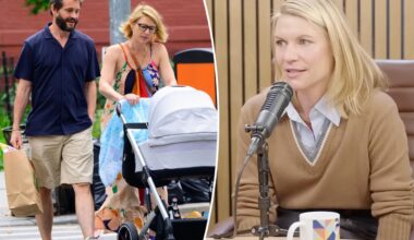 Claire Danes reveals third child's name years after surprise baby caused 'meltdown'