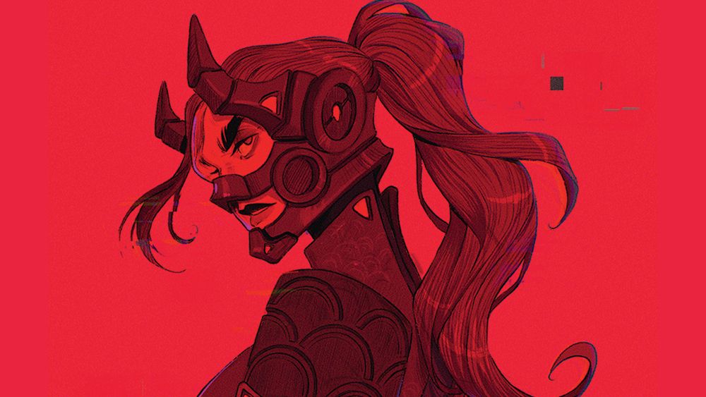 Folk traditions meet bold use of colour in this artist's fantasy scenes